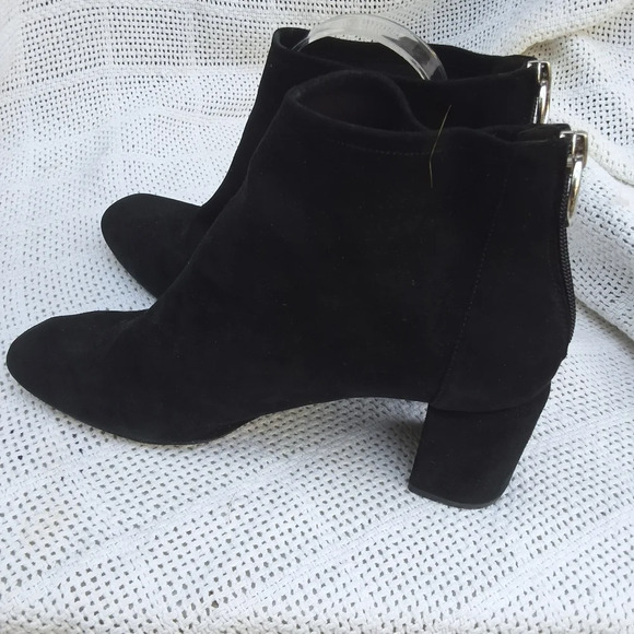Via Spiga Mod suede Ankle boots 10 - Picture 4 of 15